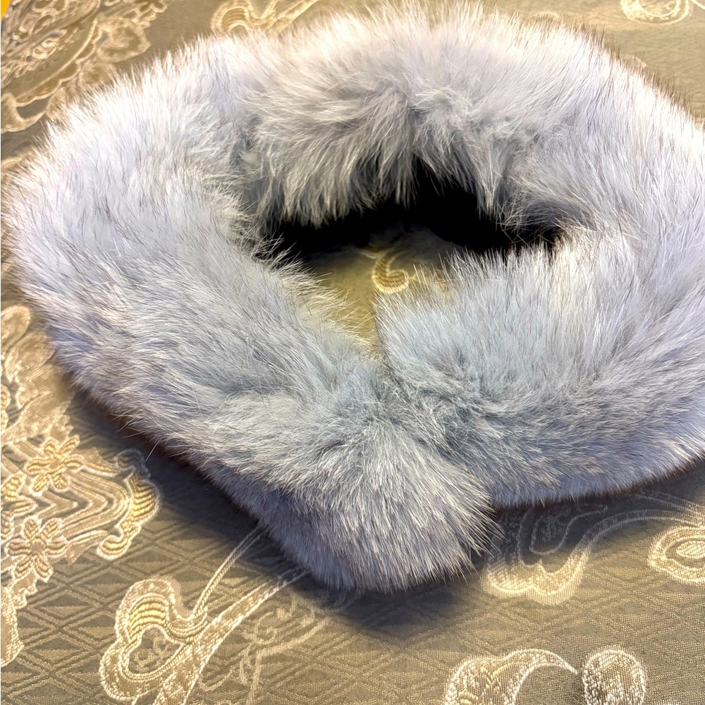 Fox Fur headband wrap